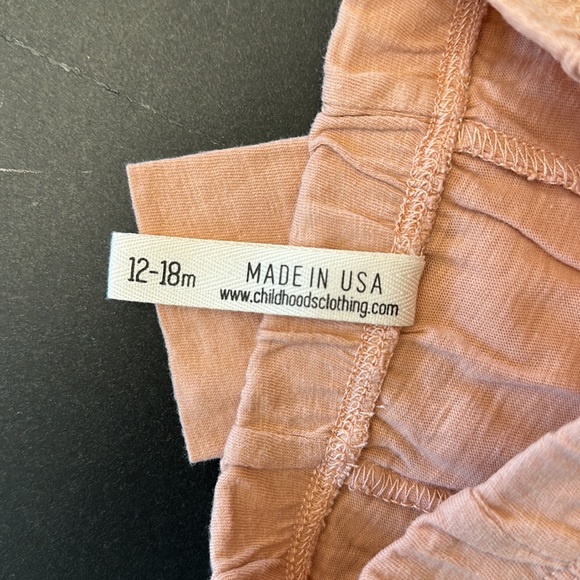 Childhoods Clothing Jersey Pants 12-18 mos - Picture 3 of 3
